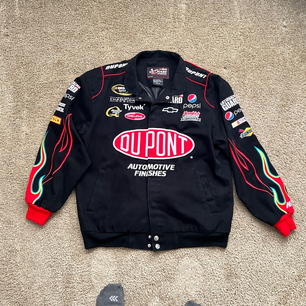 Vintage Nascar Dupont Racing Jacket - Chase Authentics